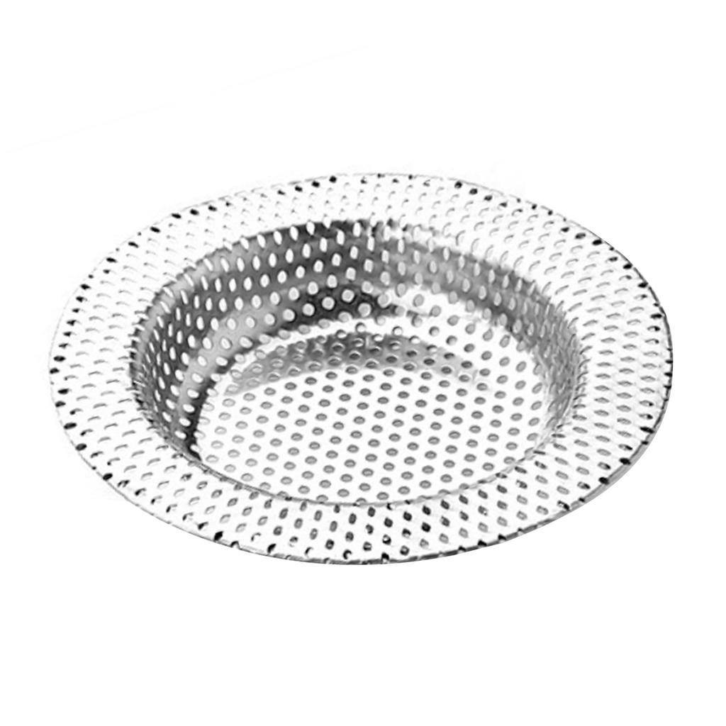 Kitchen Sink Strainer Stainless Steel Rustproof Large Wide Rim Sink Drain Basket for Home