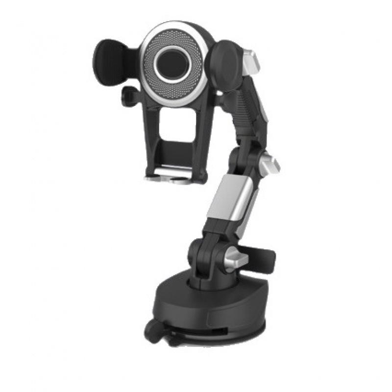 Heavy-Duty Off-Road Vehicle Phone Holder with Shockproof, Non-Slip Design and One-Key Spring Buckle.
