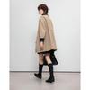 Demana Women's Retro Contrast Lapel Windbreaker