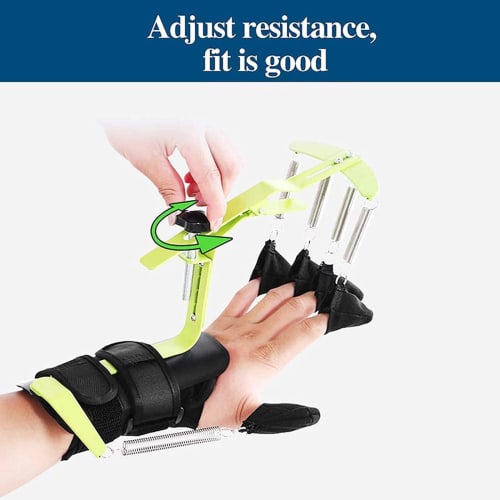 Hand Physiotherapy Training and Finger Dynamic Orthosis Device Finger Support Brace Hand Rehabilitation Training Finger Wrist Movement Repair Finger O