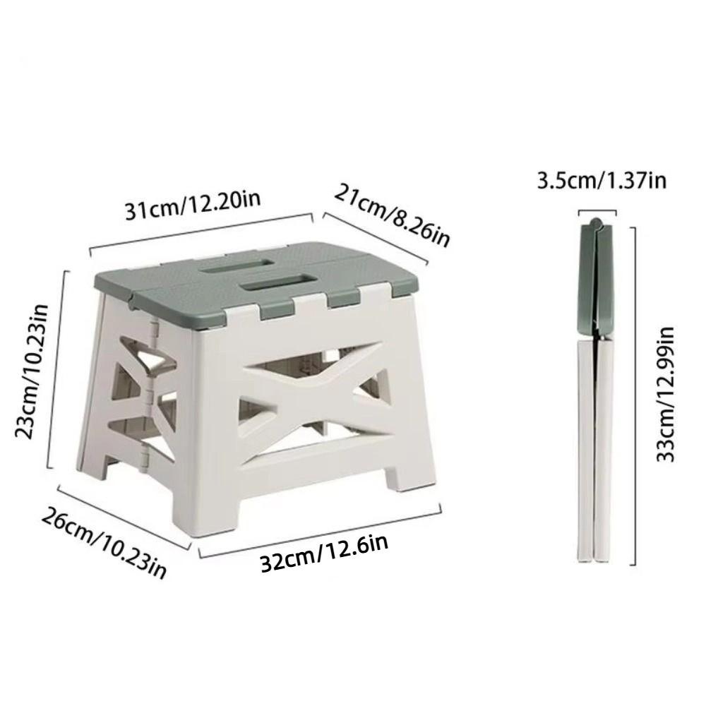 Plastic Leisure Fishing Chair Foldable Outdoor Camping Stool Portable Folding Stool for Home Use