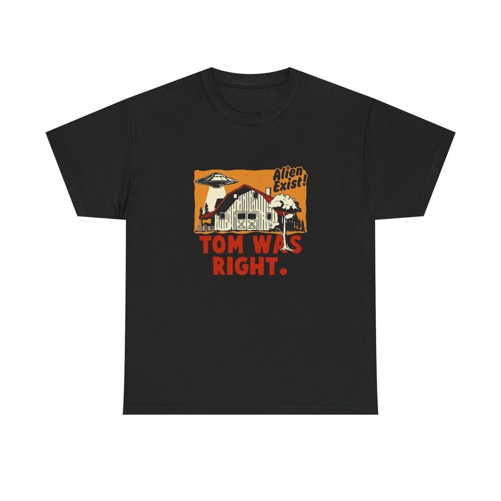 Tom Was Right Blink 182 Aliens Graphic T Shirt Unisex Heavy Cotton Tee Unisex T-Shirt S