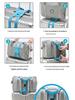 Elastic Luggage Straps for Cross-Packing and Reinforcement