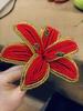 2026 Premium Lily Bead Flowers Beaded Flower Bouquet New Year Floral Arrangement Christmas Decoration Boutique Home Decor