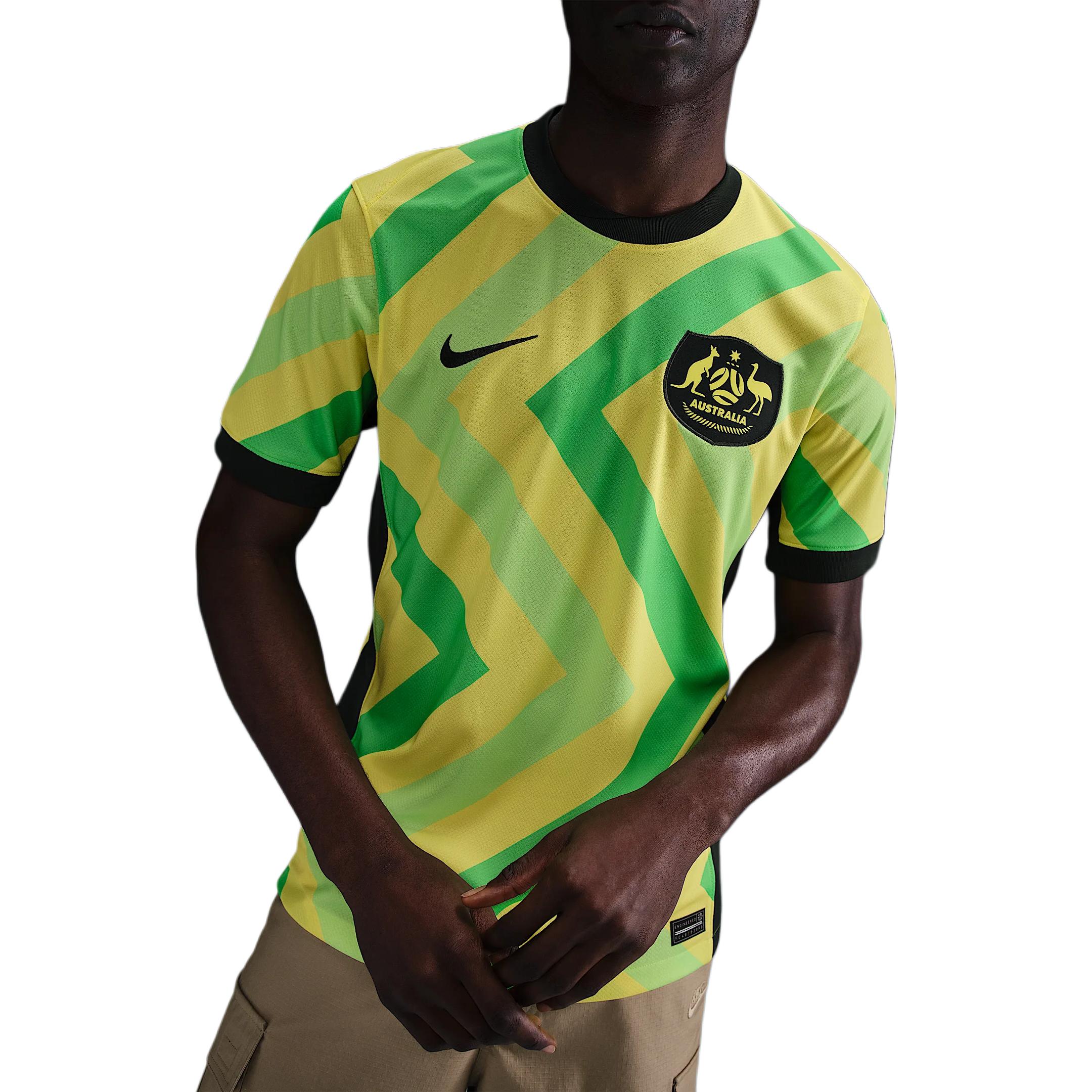 Nike Dri-Fit Australia 2025/26 Home Stadium