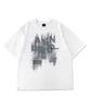 Eonoideu Grunge Painting Graphic Short Sleeve Lq2Tu302_White