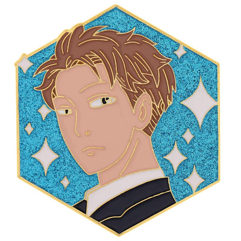 

Spy Anime Charming Character Metal Pin Badge For Trendy Fashion And Gift Ideas XZ6987