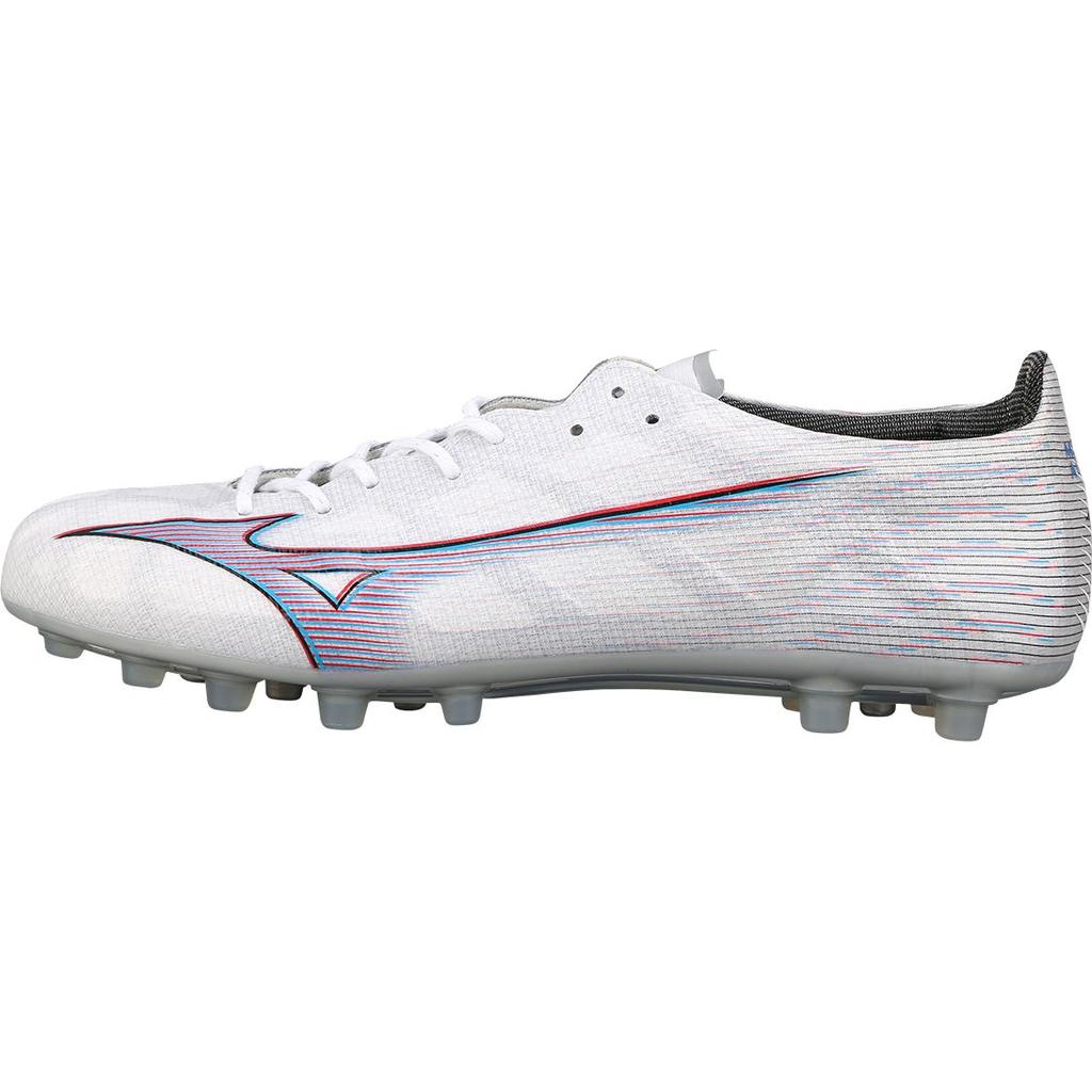 Mizuno Alpha Elite Round Toe Lace-Up AG (Rubber Short Studs) Synthetic Leather Slip-Resistant Durable Soccer Shoes Men Soccer Shoes P1GA236309