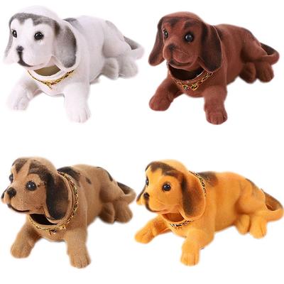 Auto Decor Nodding Puppy Car Dashboard Toys Accessori per auto Ornamenti per auto Bambola cane che scuote la testa