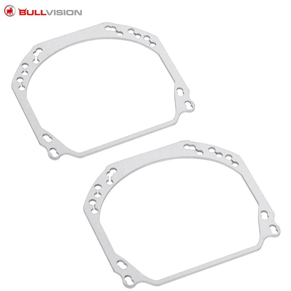 Mounting Frame For Hella 2 To Hella 3R G5/Koito Q5/E46 AL Headlight Lenses BiLED Transition Bracket Adapter Retrofit Universal