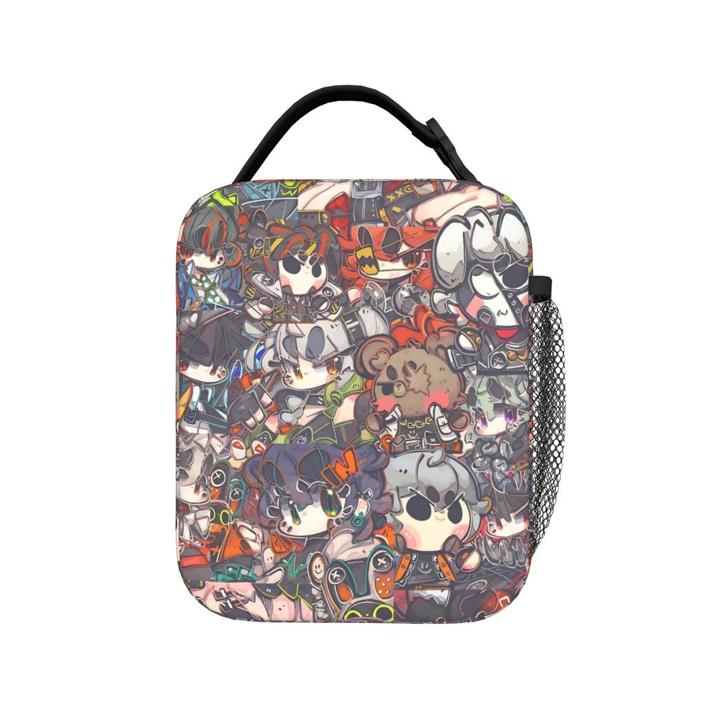 Zenless Zone Zero Thermal Insulated Lunch Bag for Picnic Portable Food Container Bags Men Women Cooler Thermal Lunch Boxes