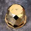 Premium Electroplated Dice Cup Set with Tray & Dice