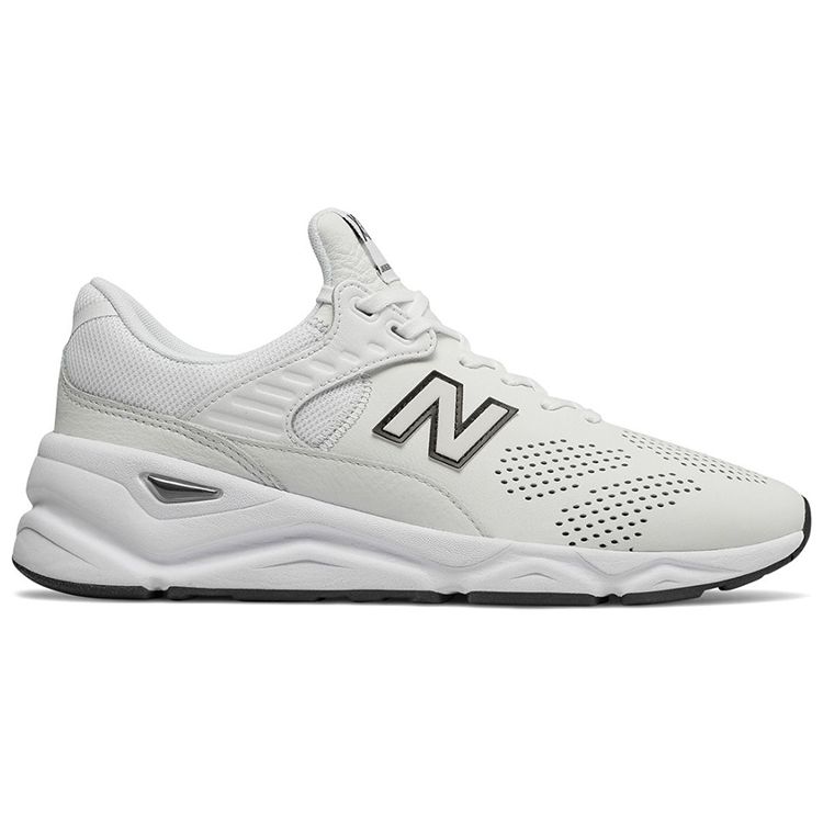New Balance NB X-90 Mesh Leather Trendy Versatile Cushioning Support Durable Low-Top Lifestyle Casual Shoes Men sneaker White MSX90CLE