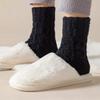 Coral Fleece Thick Sock Winter Unisex Plush Anti Slip Thicken Thermal Warm Socks Women Men Floor Home Sleep Fluffy Soft Hosiery