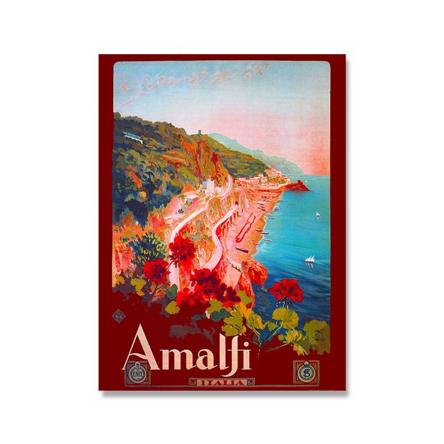 Landscape Poster Printing In Italy, France, Florence, Florida, Paris, Peru, Greece, Vintage Tourist City Advertising Art