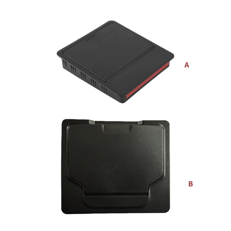 Concealed Car Center Console Organizer For Concealed Storage Privacy Protective Vehicle Interior Space Saving Plastic Tray