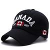 Cappellino da Baseball in Cotone alla Moda Canada Bandiera del Canada Cappello Snapback Regolabile Cappellini da Baseball da Uomo Gorras