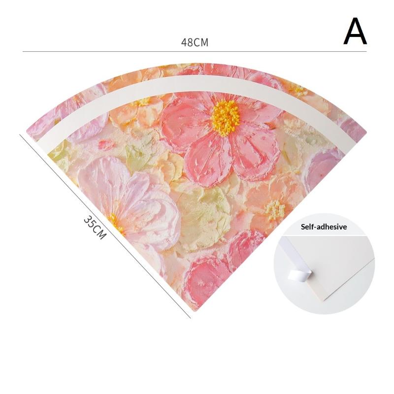 Rose Packaging Box Ice Cream Style 10PCS Bouquet Wrapping Bag for Valentine's Day Gift Romantic