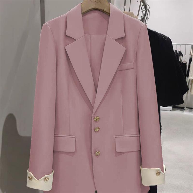 Spring & Autumn Korean Style Women's Slimming Casual Suit Jacket
