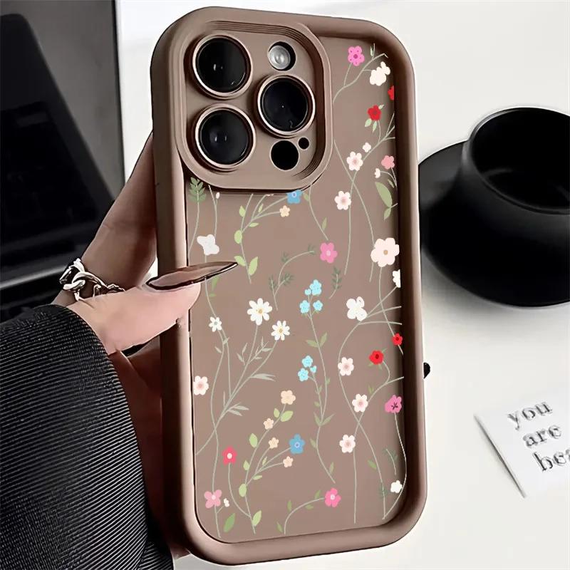 Phone Case For Huawei Honor Magic 7 Lite 6 5 Pro 5G 300 200 90 8X X9 Y7A X7 Nova 5i 5T 9 SE P50 Y9S Y9 Prime  Leaves Floral