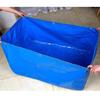 Foldable Waterproof Outdoor Blue Pool Fish Tank Pond 1x1.5x0.6M PVC Coated Banner Anti-UV Swimming Pool Blue Movable Blue Coated Banner