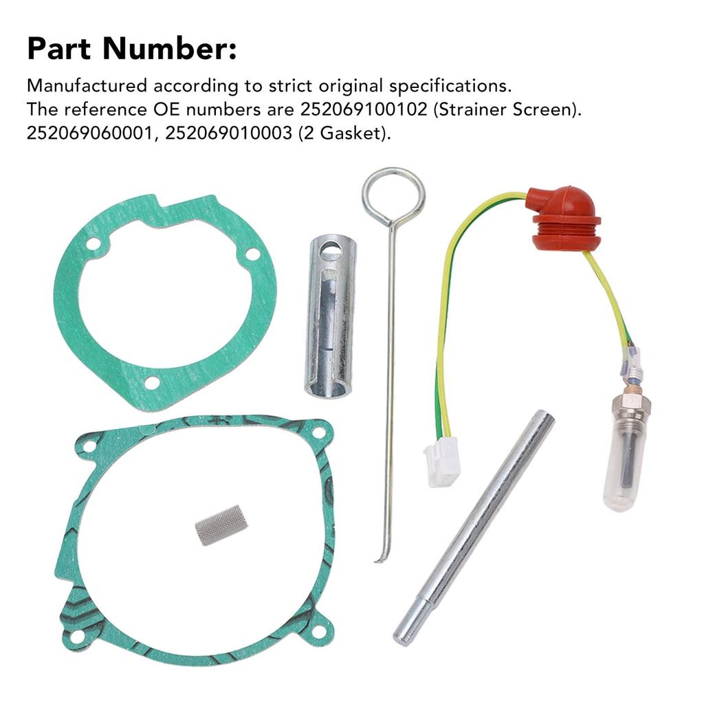 Parking Heater Glow Plug Kit 12V 2KW Air Parking Heater