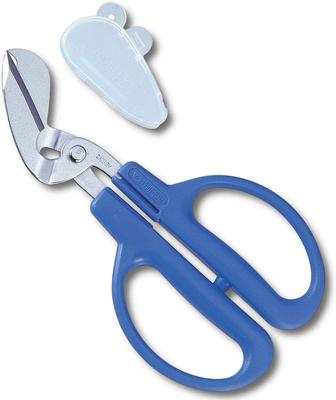Hasegawa Cutlery Plastic Bottle Scissors Blue Total 16 Blade PS-50H Length Length 3.4 (cm)