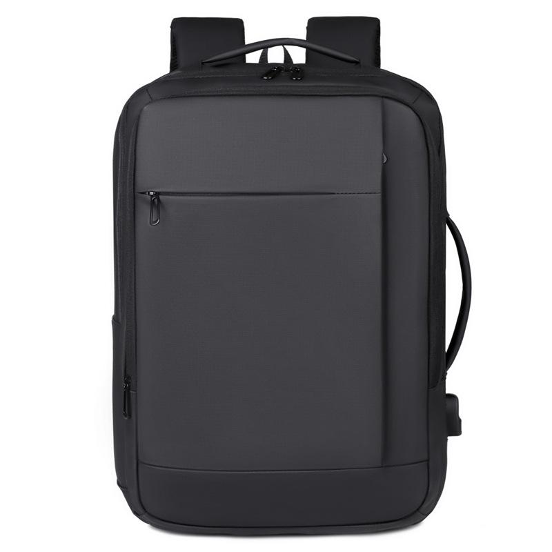 Schoolbag1011 New Multifunctional Backpack Men's Large Capacity Backpack Computer Bag Expandable Business Travel Bag