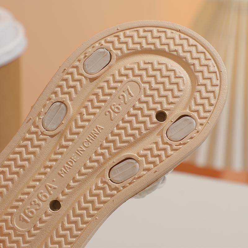 Mädchen Perlen Prinzessin Hausschuhe Sommer Indoor Rutschfest Heimschuhe Kinder Weiche Sohle Bequeme Sandalen Für Kinder Alter 2 Bis 8 Jahre