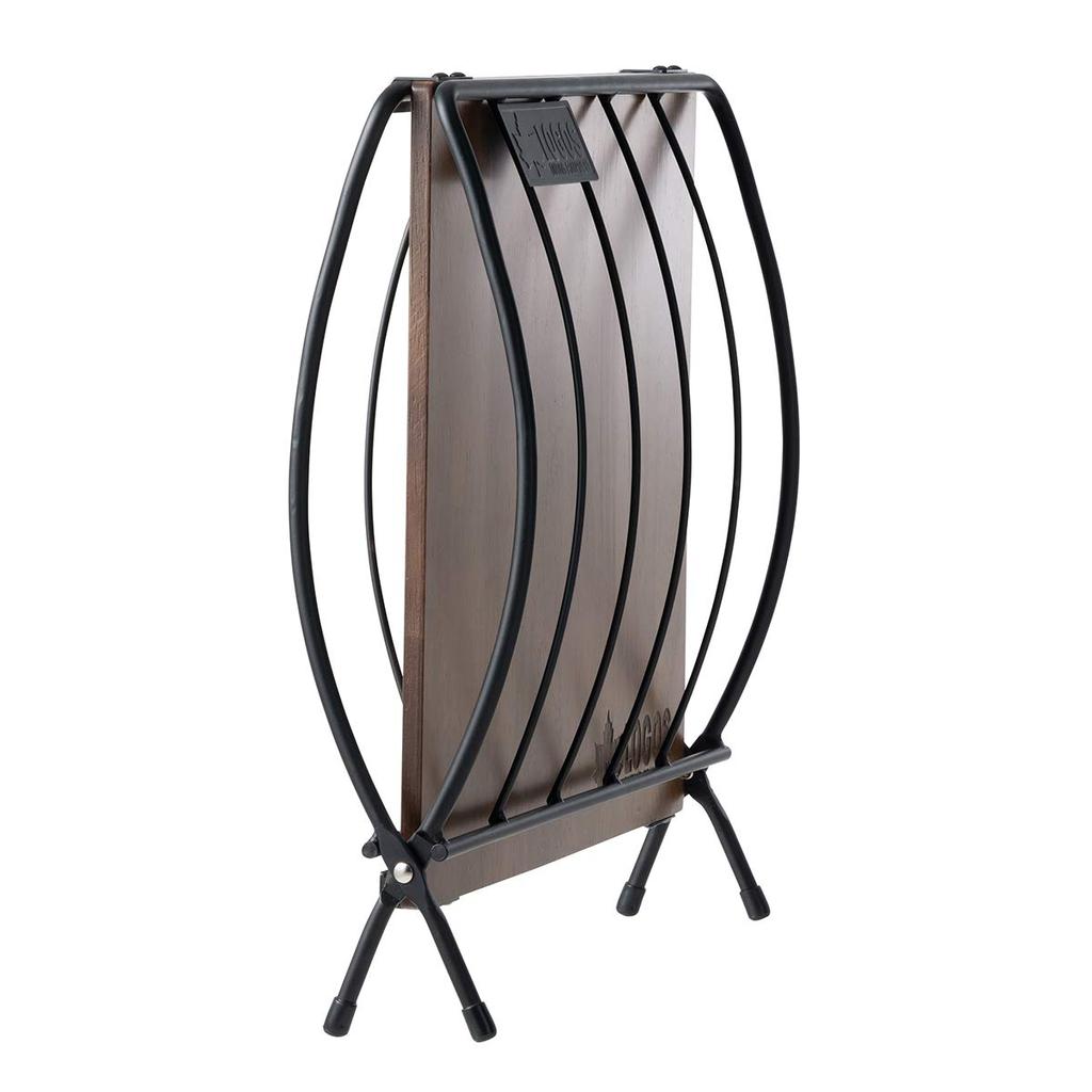 LOGOS Wide Firewood Rack Wood Table 81064183 Camping Folding Outdoor Table