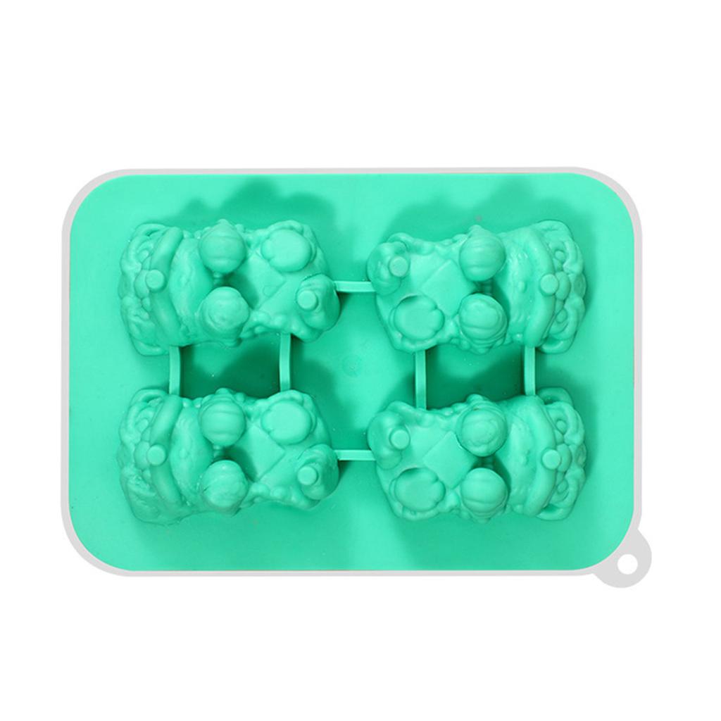 Food Grade Silicone Ice Tray Hanging Cup Lion Shape Ice Mold Reusable Ice Maker for Soup Freezers Wine Juice Enduring