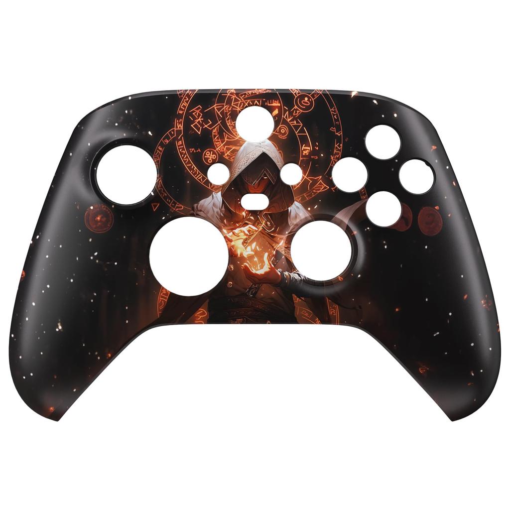 Custom Front Housing Shell for Xbox Series Featuring a Heavy Cover Faceplate for Xbox Series and Xbox Core Not eXtremeRate's X/S, Horror-inspired