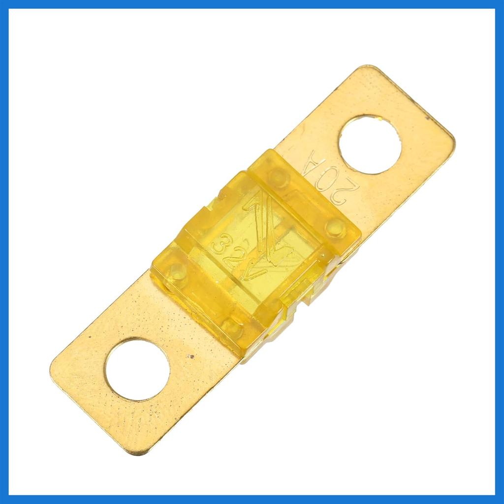 2pcs 20A 32V AMI Fuses Replacement for Automotive Marine Audio Video System Electronics Auto Accessories