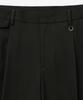 Tienjiti Flap Detail Wide Fit Pants (Black) Tnpa6E102Bk