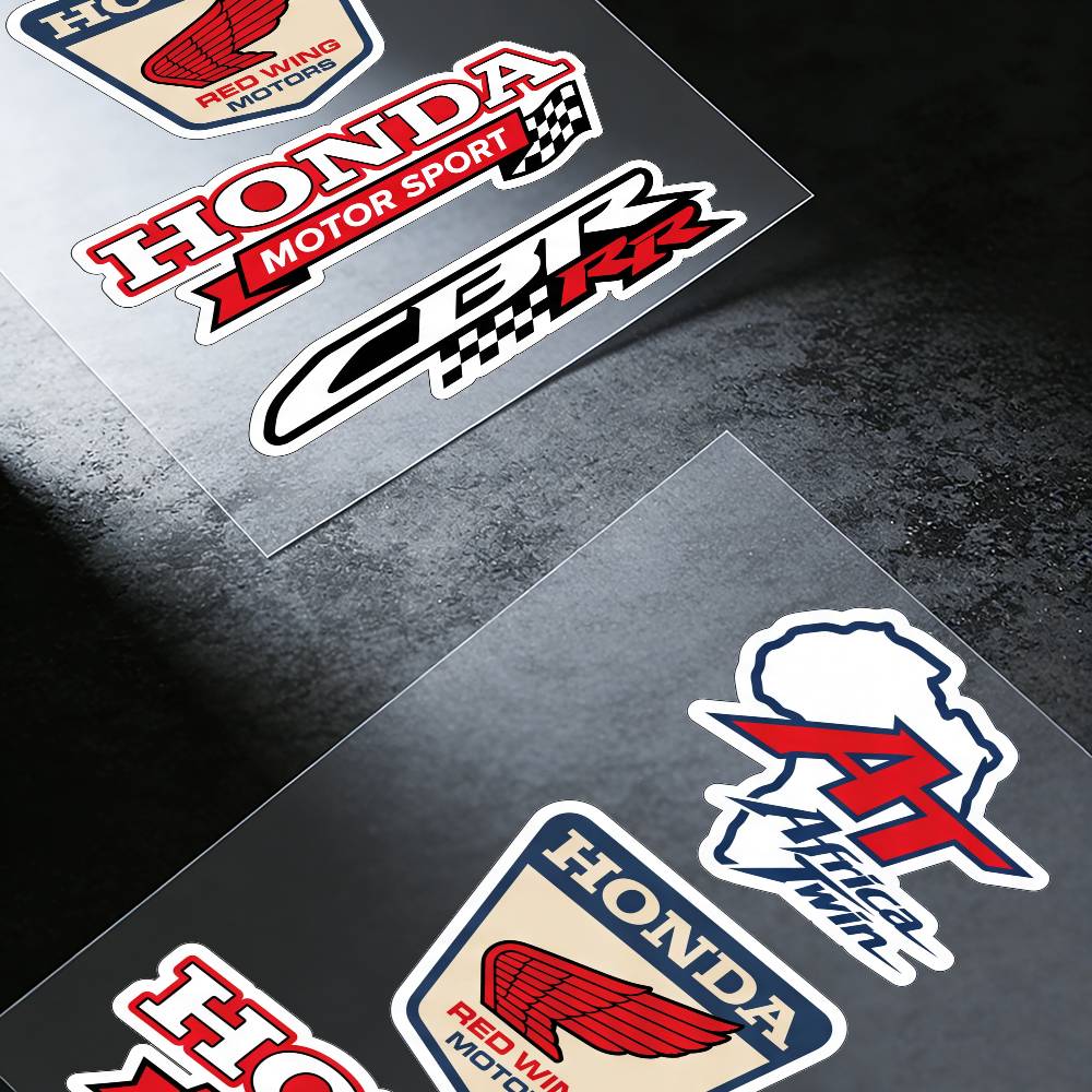 AAFX1 FOR HONDA MUGEN TYPE R VTEC Motorcycle Reflective Stickers Waterproof Decals for Helmet Scooter Fuel Tank Toolbox Racing