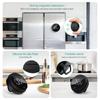 ORIA Magnetic Timer Countdown Stopwatch Manual Rotation Counter Work Sport Study Alarm Clock LED Digital Kitchen Cooking Timer