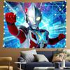 Ultraman Cartoon Wall Hanging for Children's Room Decoration Background Cloth