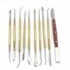 10Pcs Dental Stainless Steel Wax Carving Tool Set Dentist Sculpture Knife Dentistry Instrument Dental Lab