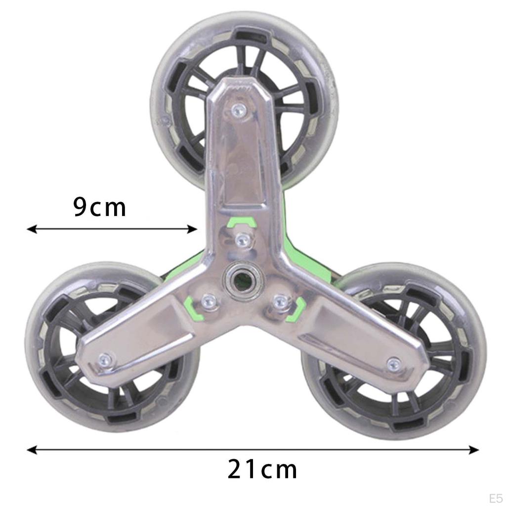 Dreieckige Gepäckwagenräder Set für schwere Lasten