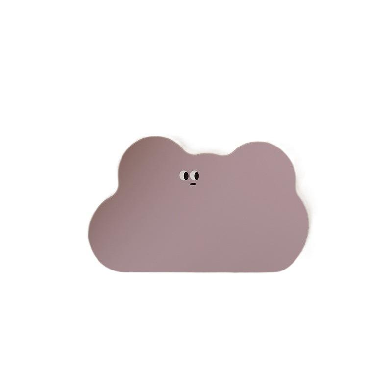 VIKAMA Simple and Funny Carpet Bathroom Absorbent Non-Slip Mat Soft Diatom Mud Shaped Door Mat Cartoon Home Decorative Foot Mat