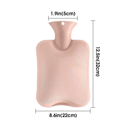 Butelka z gorącą wodą 2000 ml Napełniany wodą worek z gorącą wodą Ciepły brzuch Ogrzewacz do rąk i stóp Kobiety Ból menstruacyjny