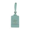 PU Leather Flip-Style Luggage Tag: Anti-Lost Suitcase ID for Checked & Carry-on Bags