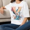 Floral Letter Y T-Shirt | Monogram Flowers Letter Y Tee Gift for Her Mom Grandma Family Friend Sister Crew Team Party Aunt