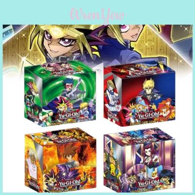 Diverse English Card Game Bundle Including Yu-gi-oh Naruto And Demon Slayer Characters