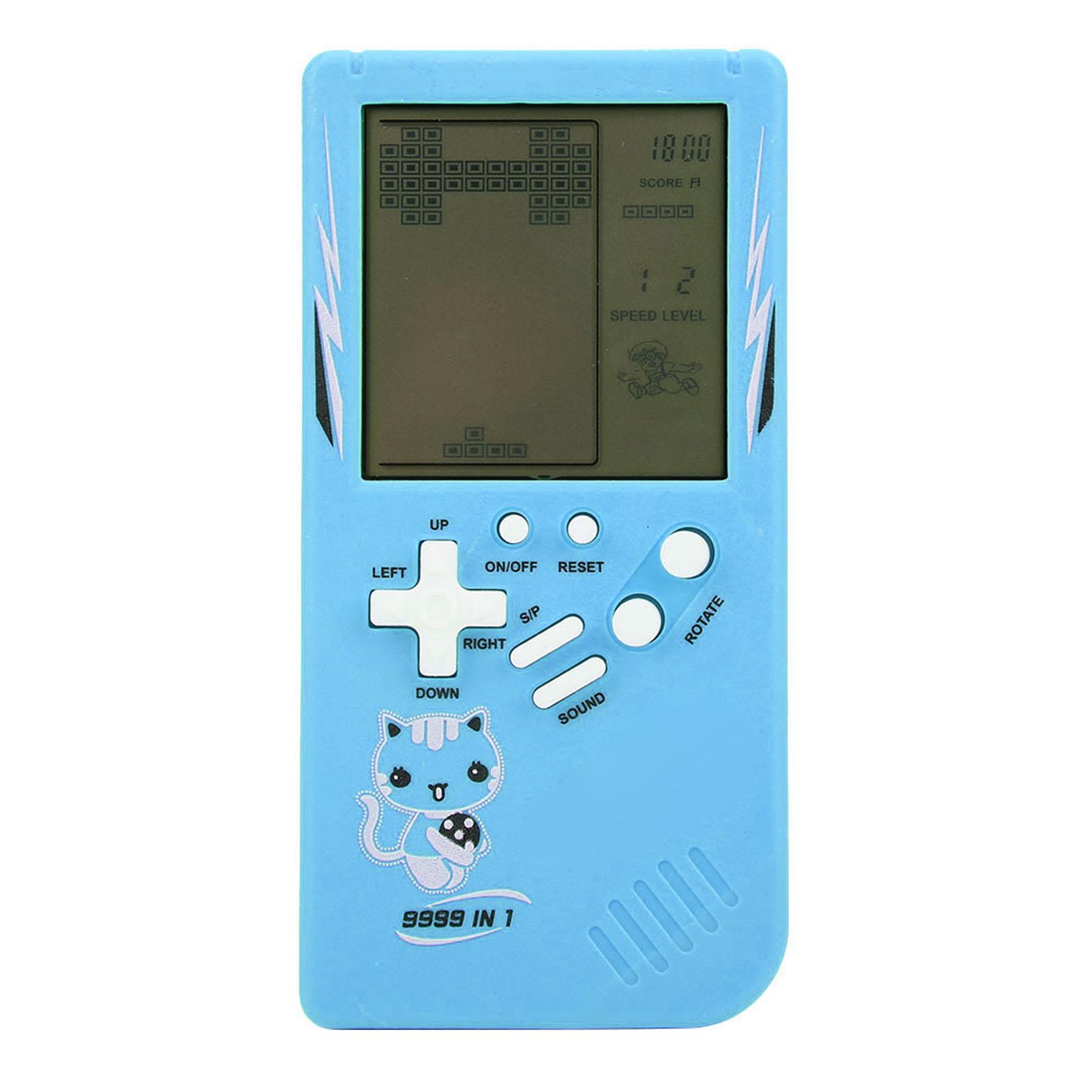 

Игровая консоль Портативная игровая консоль с большим экраном Карманная игровая консоль Классическая детская игровая игрушка Розовый