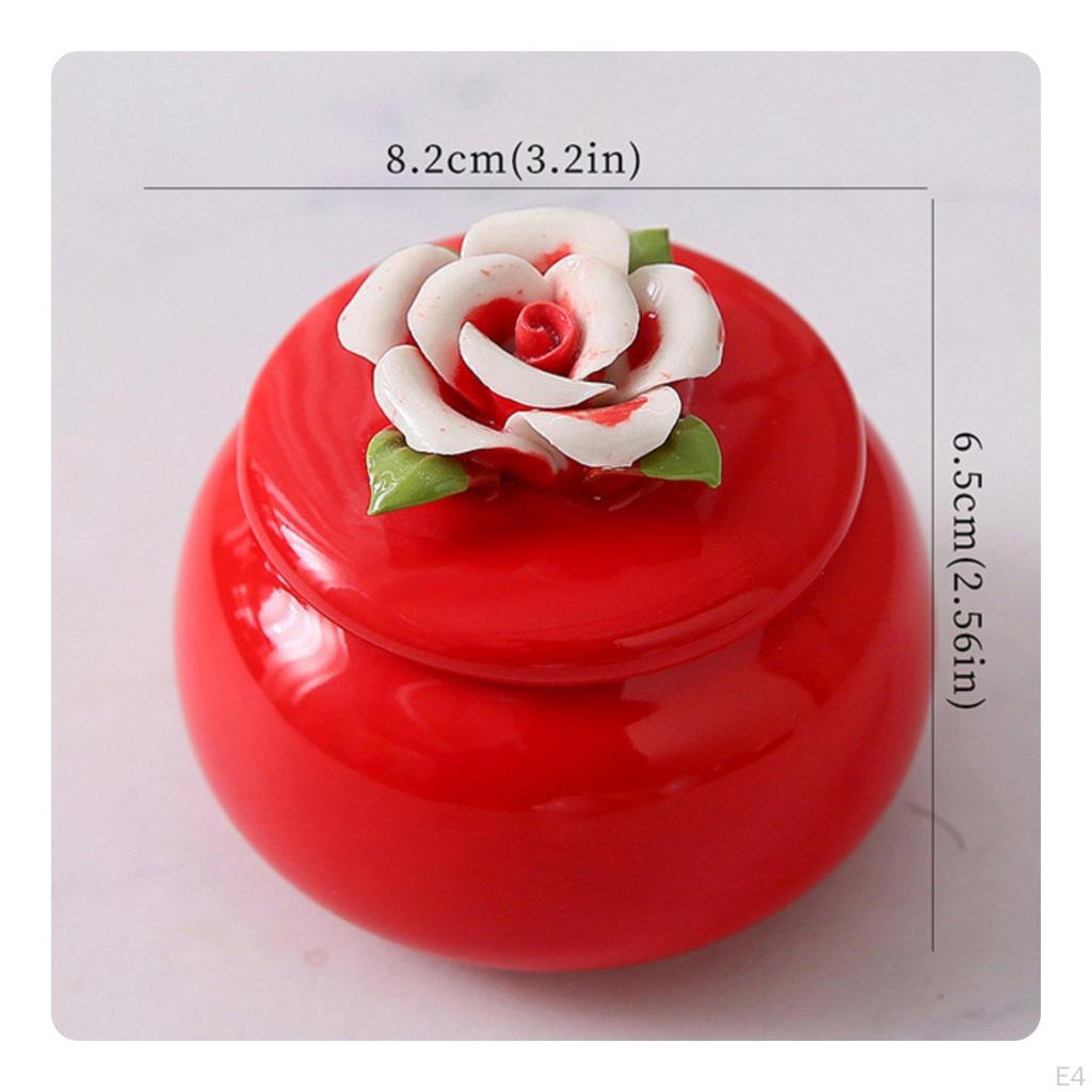 Airtight Tea Container Handmade Ceramic Canister HumidityresistantProof Jar