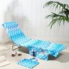 Absorbent Pool Lounge Recliner Chair Cover Beach Chair Cover Quick-drying Microfiber Beach Towel Outdoor Towel with Handbag