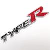 3D Metal Type S Logo Type R Emblem Letters Car Trunk Badge For Honda Accord Civic FK2 FN2 EP3 Type S R Sticker Accessories