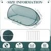 Pop-up Plant Protection Cover Set, Including 1 Plant Protective Cover and 8 Ground Stakes. Suitable for Use As Bird and Insect Netting for Vegetables