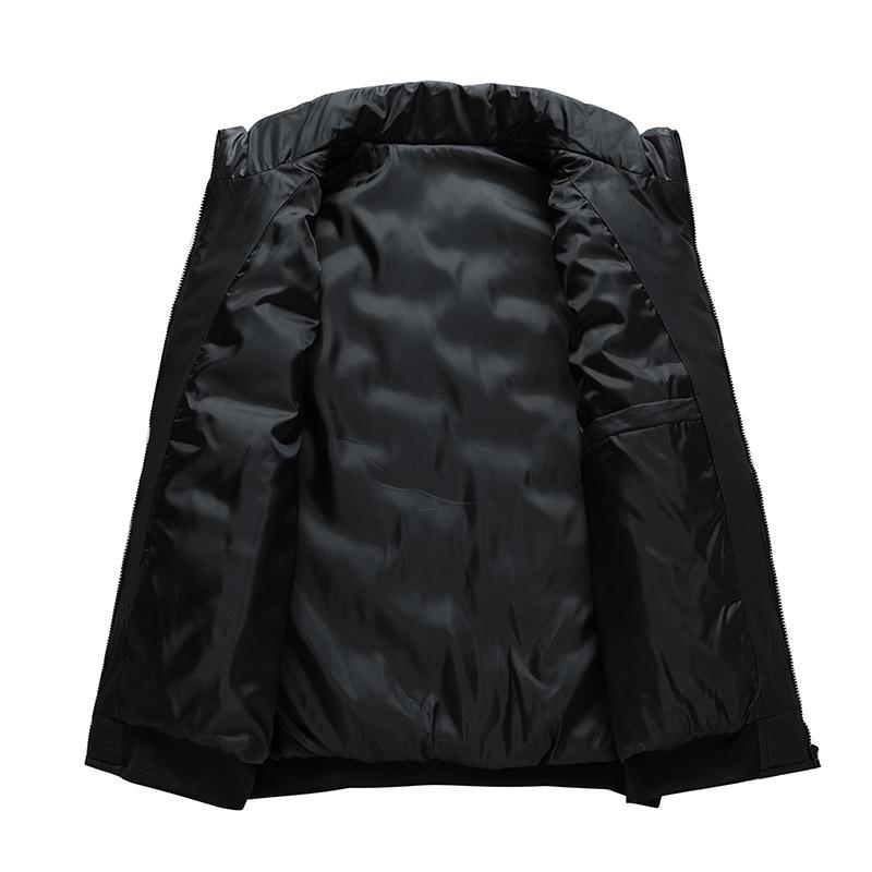 Men's Urban Plus Size Warm Vest - Fashionable European & American Style